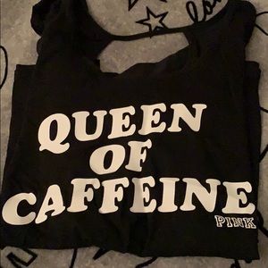 VS PINK OPEN BACK TEE